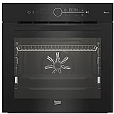 תנור בנוי פירוליטי 72 ליטר דגם BBIM13401XPSWE בקו Beko זכוכית שחורה