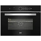 תנור משולב מיקרוגל 48 ליטר דגם BEKO BBCW13400X בקו שחור ונירוסטה