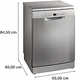 מדיח כלים רחב 60 ס”מ Bosch בוש SMS2HVI06E נירוסטה