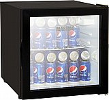 מקרר מיני בר קוביה 50 ליטר עם דלת זכוכית Masimo MS-1051 צבע שחור
