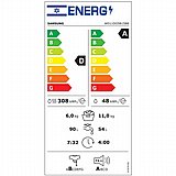 מכונת כביסה משולבת מייבש 6/11 ק”ג Samsung סמסונג WD11DG5B15BB שחורה
