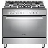 תנור אפיה משולב כיריים 5 להבות 90 ס”מ DeLonghi דלונגי DEMX965-IL נירוסטה