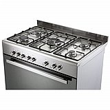 תנור אפיה משולב כיריים 5 להבות 90 ס”מ DeLonghi דלונגי DEMX965-IL נירוסטה