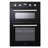 תנור אפיה בנוי דו תאי 60 ס”מ DeLonghi דלונגי DBIS87EDN זכוכית שחורה
