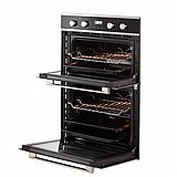 תנור אפיה בנוי דו תאי 60 ס”מ DeLonghi דלונגי DBIS87EDX נירוסטה