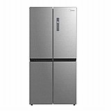 מקרר midea מידאה 4 דלתות HQ-611RWEN נירוסטה 470L