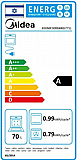 תנור אפייה בנוי 8 תכניות דגם Midea 65DME30004B מידאה שחור