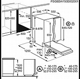 מדיח כלים אינטגרלי מלא אלקטרולוקס Electrolux EEG48200L