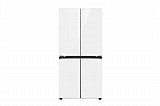 מקרר אל ג'י 545 ליטר זכוכית לבנה LG GR-B608WDID