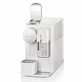 מכונת קפה Nespresso נספרסו לטיסימה Lattissima one גימור לבן קטיפתי F111