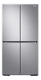 מקרר 4 דלתות Samsung מקפיא תחתון דגם RF62C7058SR עם מערכת אוטומטית לקרח ומים בנפח 466 ליטר
